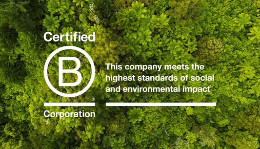 Our commitment to B Corp Certification